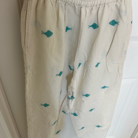 El Huarache 100% cotton casual pant suit. Cottage and grandma core vintage look - Picture 3 of 16